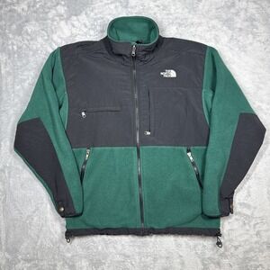 Vintage The North Face Denali Fleece Jacket Medium Green